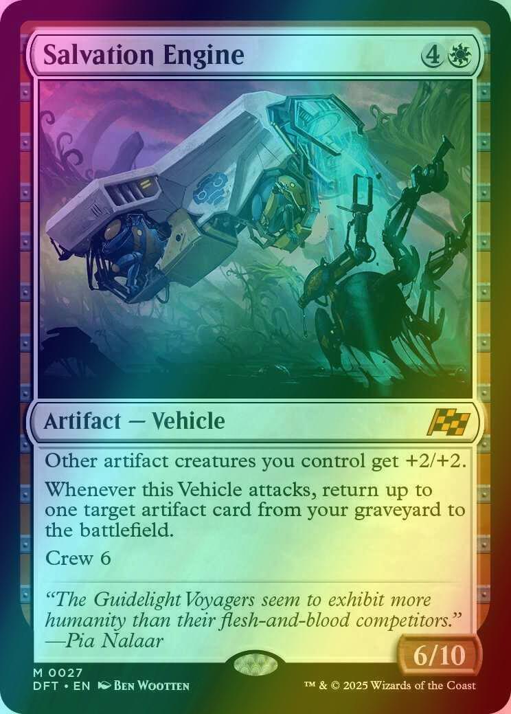 Salvation Engine [27] [Aetherdrift] [Foil]