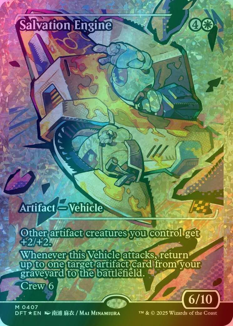 Salvation Engine [407] [Japan Showcase] [Aetherdrift] [Fracture Foil]