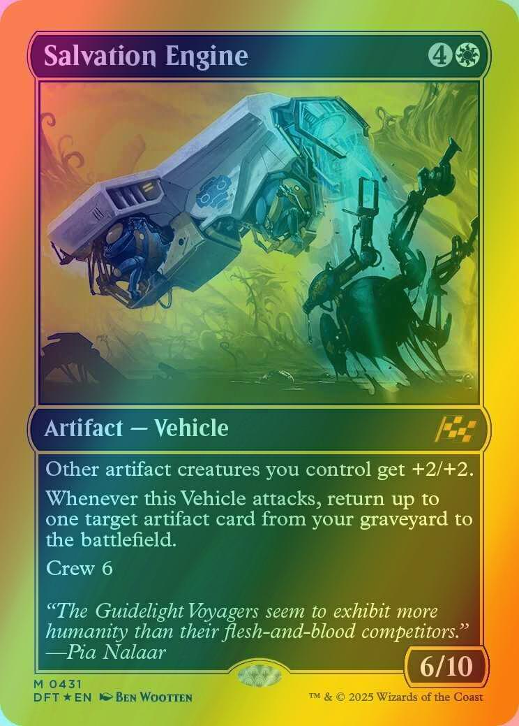 Salvation Engine [431] [Aetherdrift] [First-place Foil]