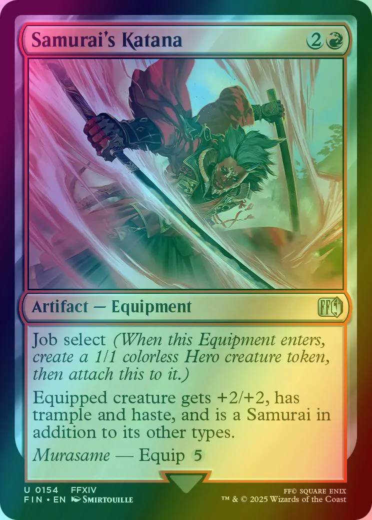 Samurai's Katana [154] [FINAL FANTASY] [Foil]