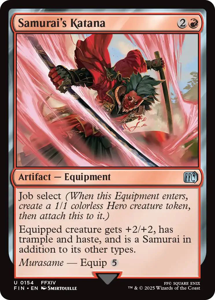 Samurai's Katana [154] [FINAL FANTASY] [Non-Foil]