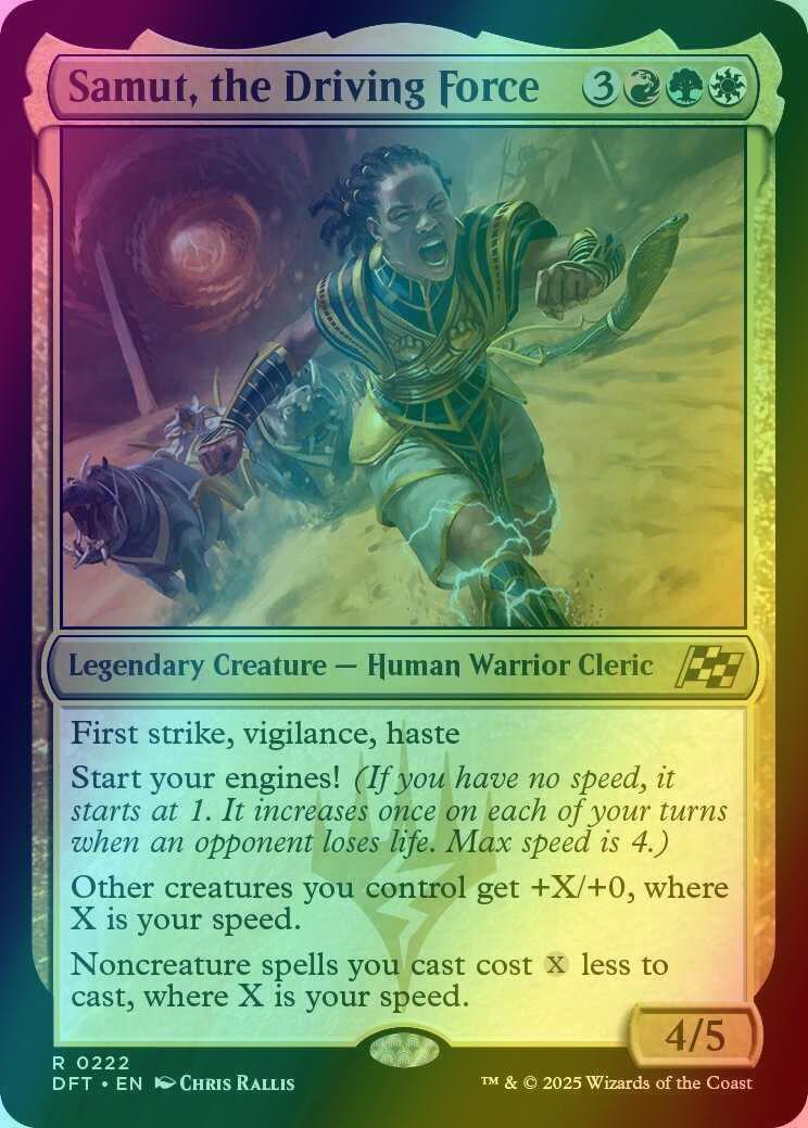 Samut, the Driving Force [222] [Aetherdrift] [Foil]