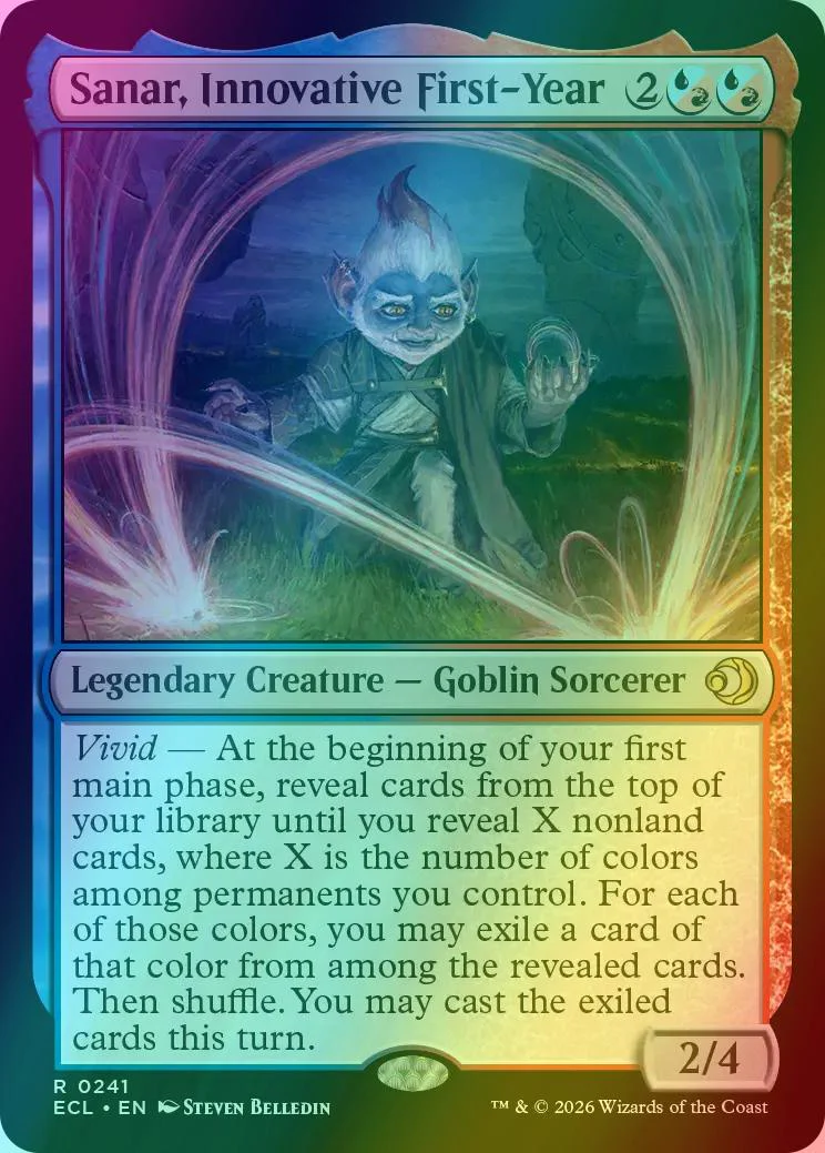 Sanar, Innovative First-Year [241] [Lorwyn Eclipsed] [Foil]
