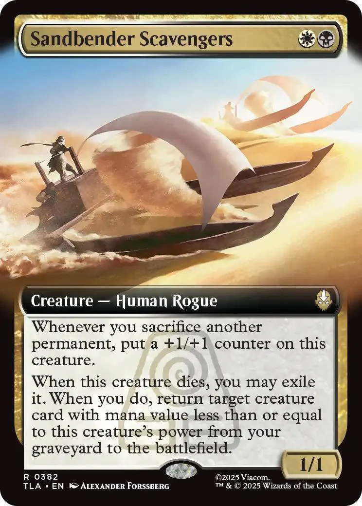Sandbender Scavengers [382] [Extended Art] [Avatar: The Last Airbender] [Non-Foil]