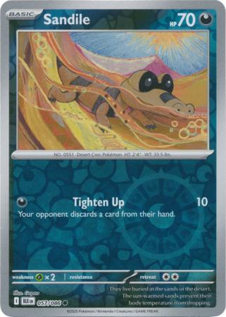 Sandile - 057/086 - Common [sv105b-057] [Reverse Holo]