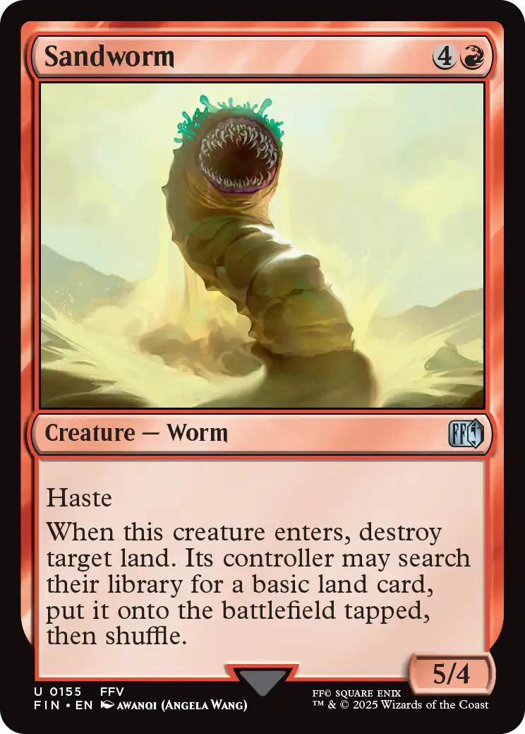 Sandworm [155] [FINAL FANTASY] [Non-Foil]