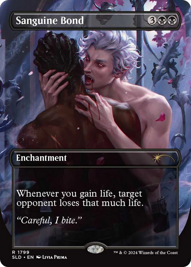 Sanguine Bond [1799] [Borderless] [Astarion's Thirst] [Secret Lair Drop] [Non-Foil]