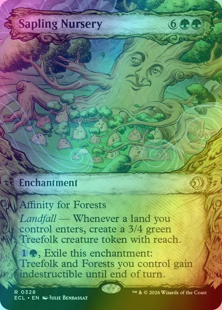 Sapling Nursery [328] [Fable Frame] [Lorwyn Eclipsed] [Foil]