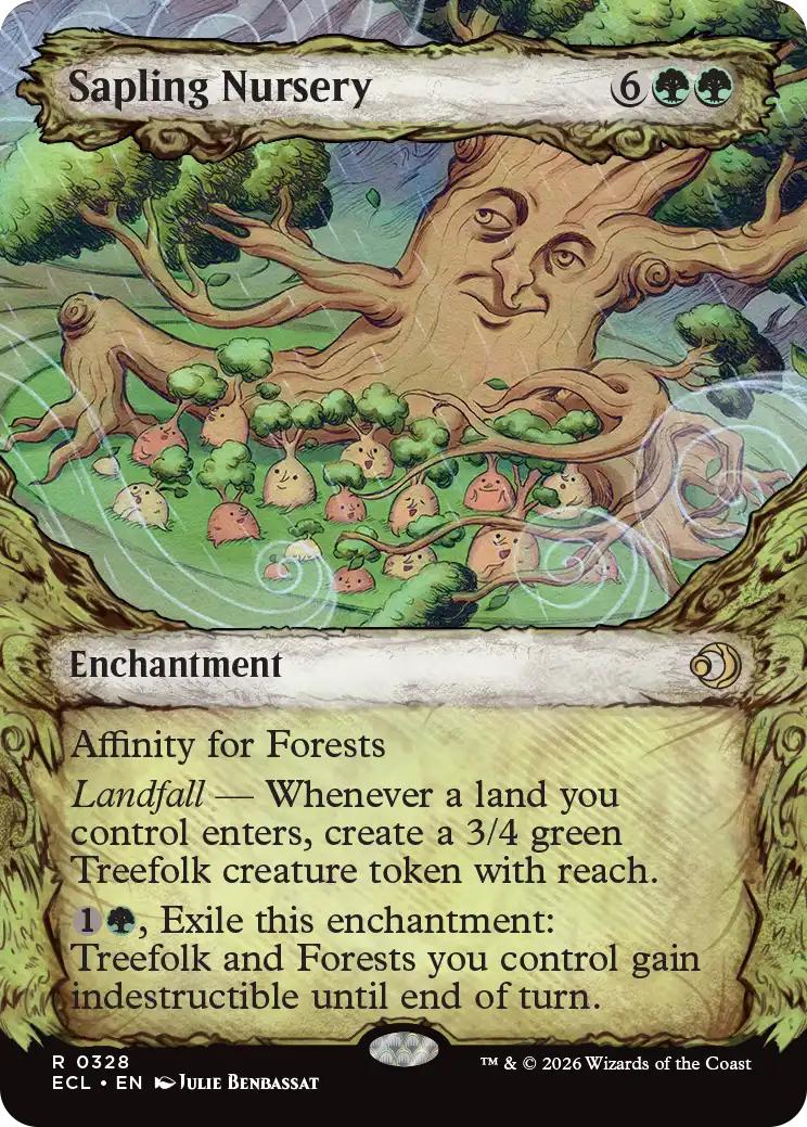 Sapling Nursery [328] [Fable Frame] [Lorwyn Eclipsed] [Non-Foil]