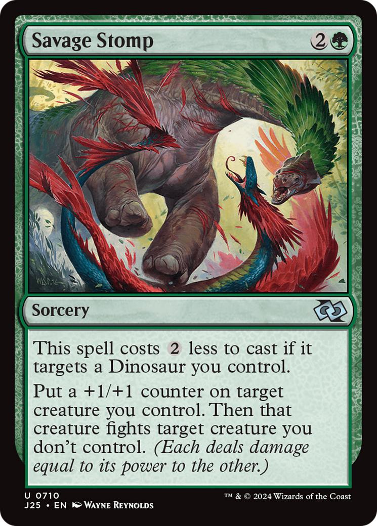 Savage Stomp [710] [Foundations: Jumpstart] [Non-Foil]