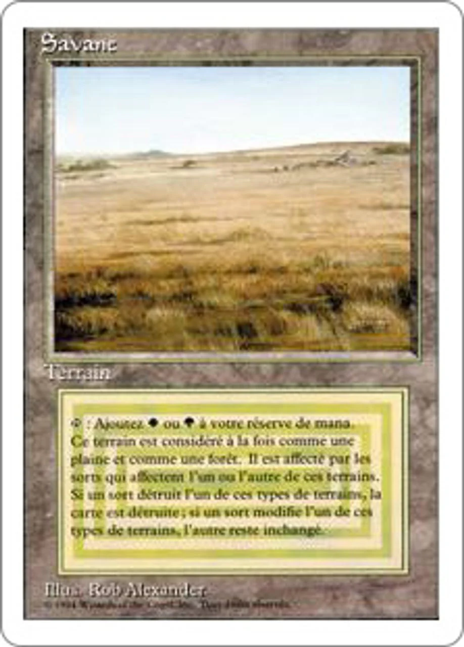 Savannah - French [285] [Revised Edition] [Non-Foil]