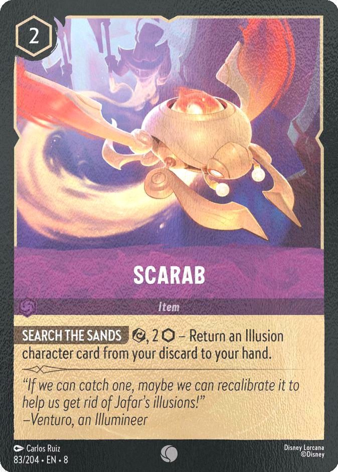 Scarab - 83/204 [Reign of Jafar] [Cold Foil]