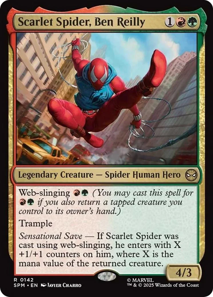 Scarlet Spider, Ben Reilly [142] [Marvel's Spider-Man] [Non-Foil]