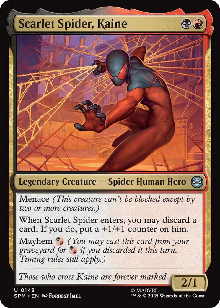 Scarlet Spider, Kaine [143] [Marvel's Spider-Man] [Non-Foil]