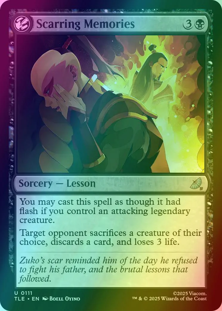 Scarring Memories [111] [Avatar: The Last Airbender Eternal] [Foil]