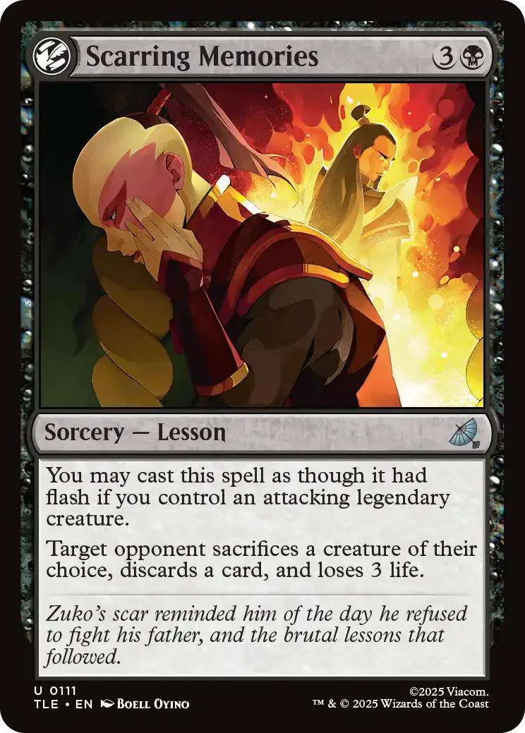 Scarring Memories [111] [Avatar: The Last Airbender Eternal] [Non-Foil]