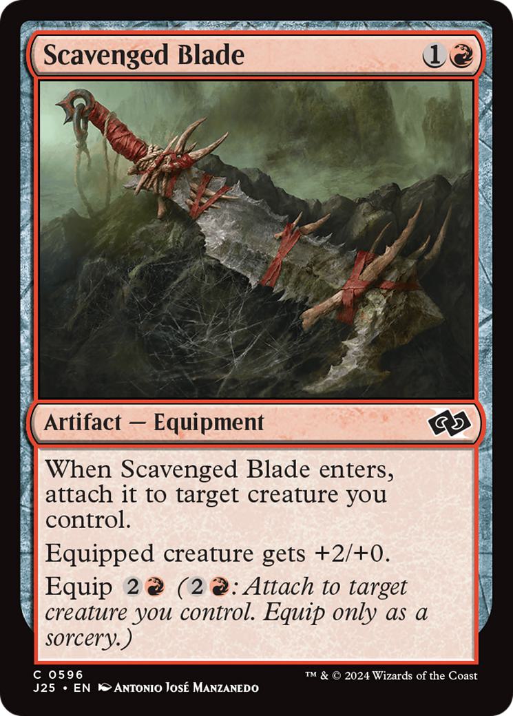 Scavenged Blade [596] [Foundations: Jumpstart] [Non-Foil]