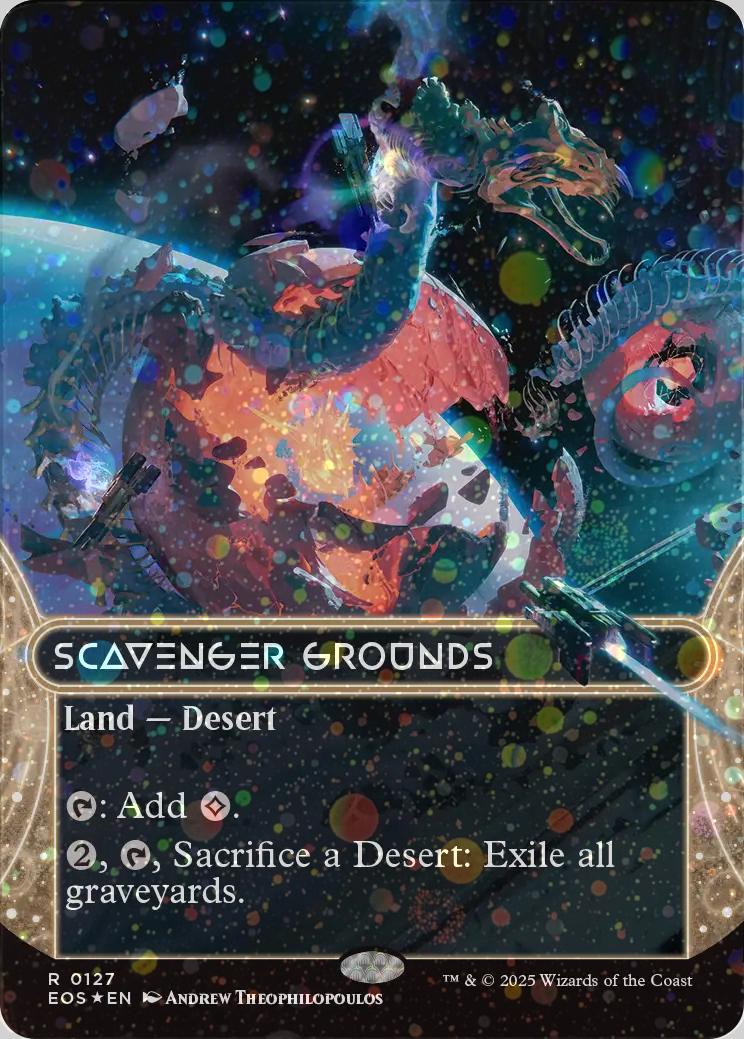 Scavenger Grounds [127] [Borderless] [Edge of Eternities: Stellar Sights] [Galaxy Foil]