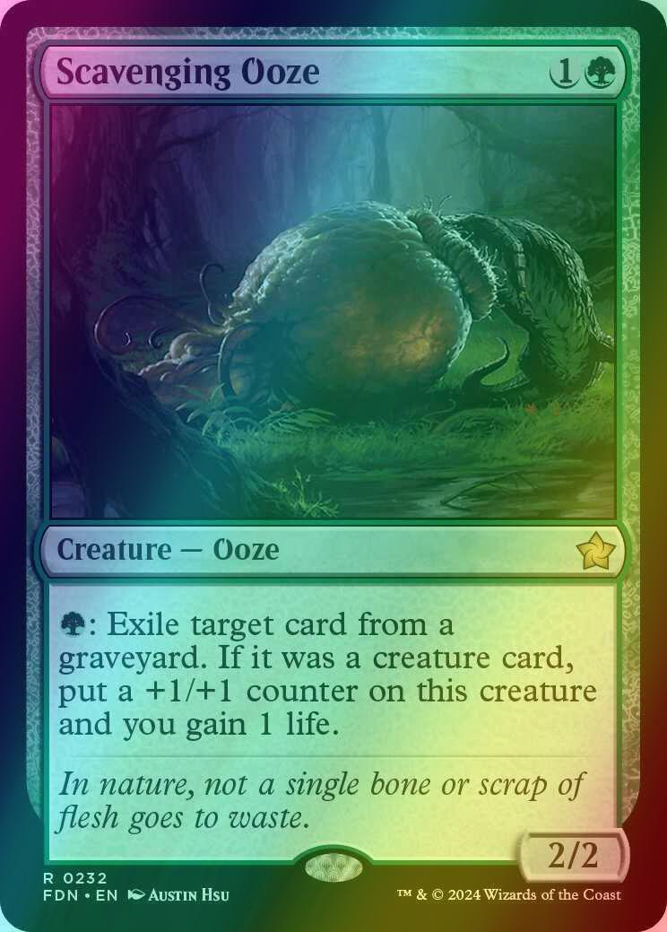 Scavenging Ooze [232] [Foundations] [Foil]