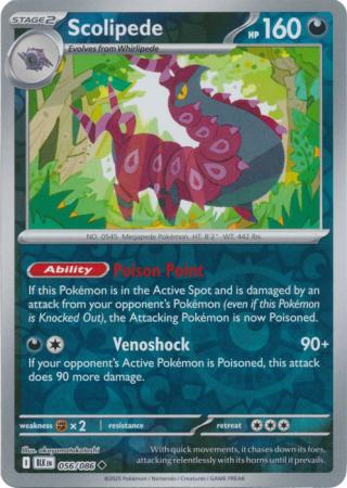 Scolipede - 056/086 - Uncommon [sv105b-056] [Reverse Holo]