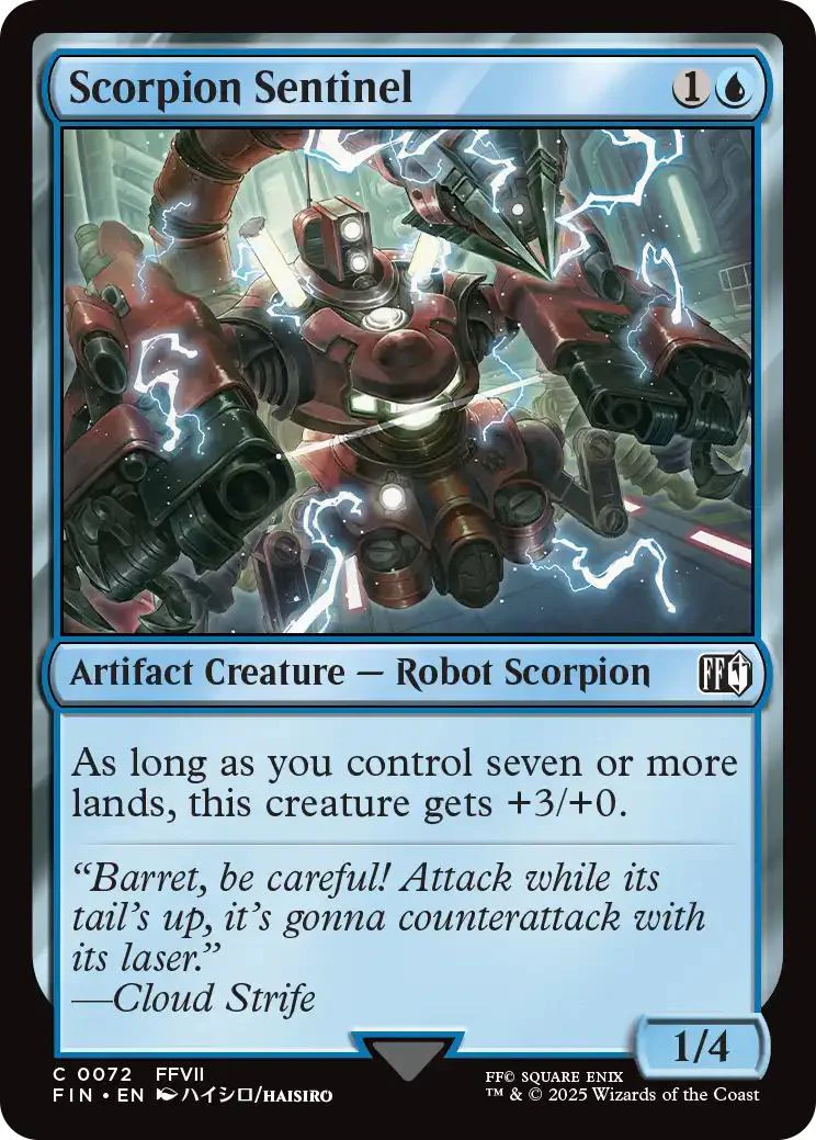 Scorpion Sentinel [72] [FINAL FANTASY] [Non-Foil]