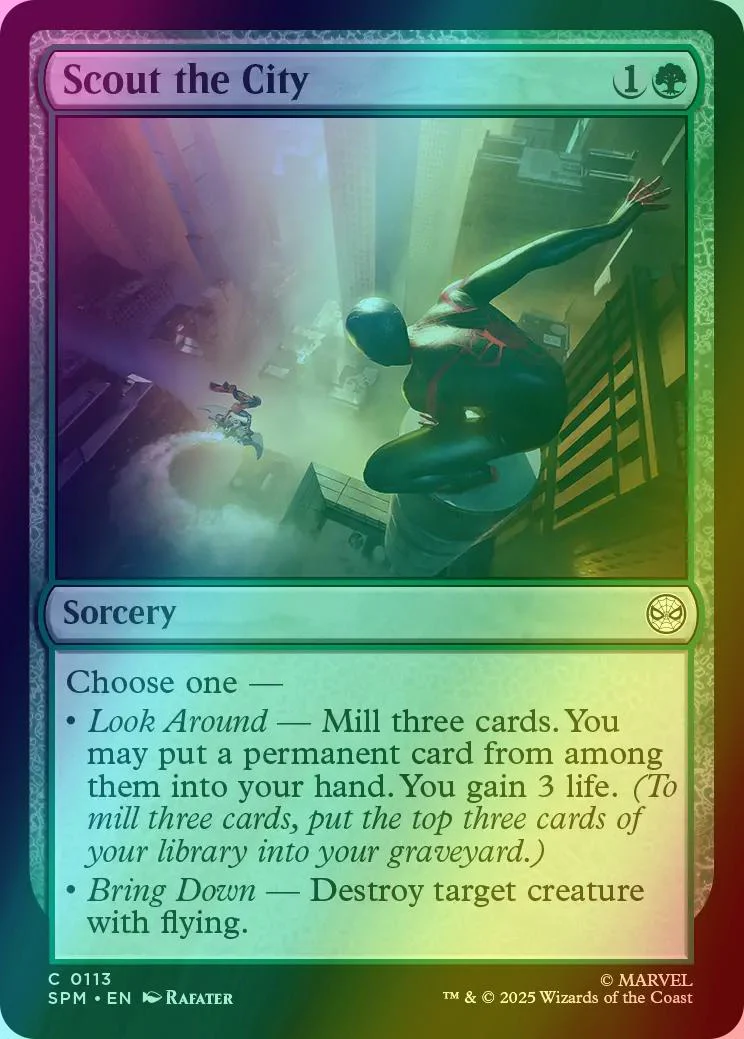 Scout the City [113] [Marvel's Spider-Man] [Foil]