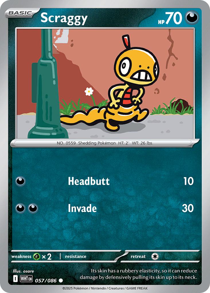 Scraggy - 057/086 - Common [sv105w-057] [Non-Holo]