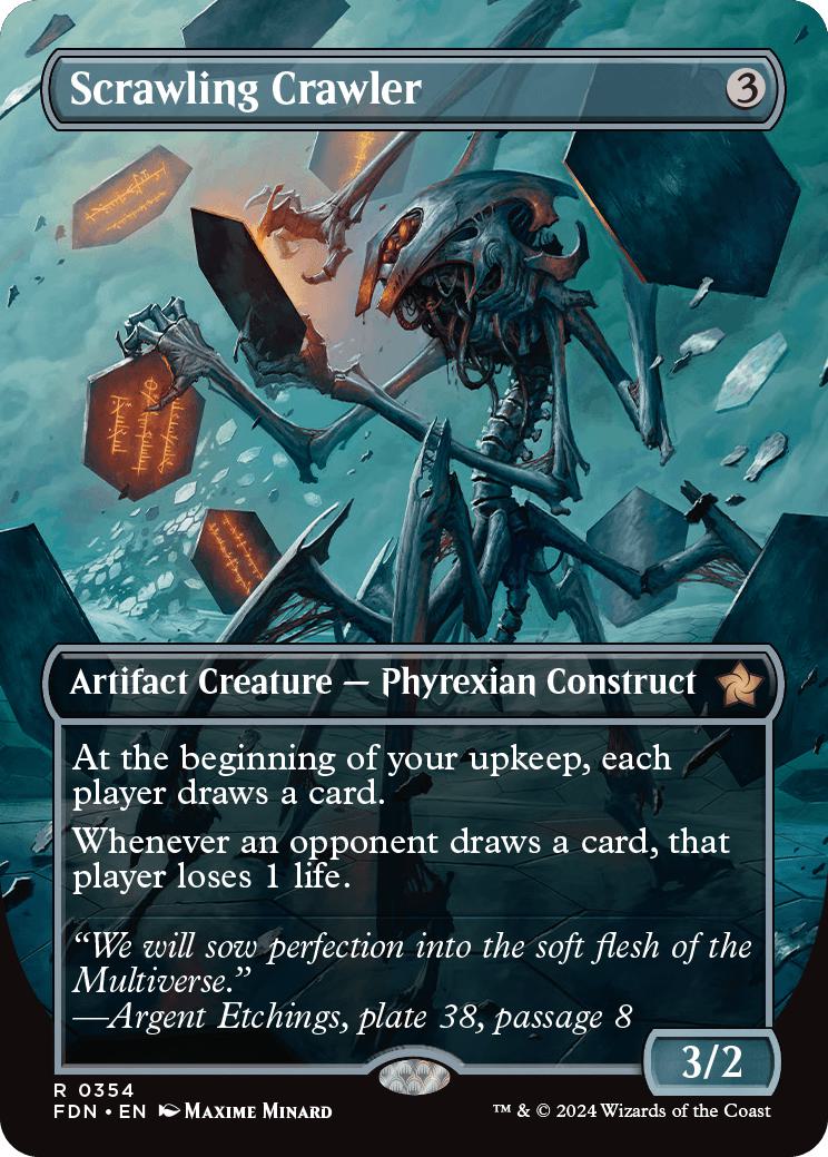 Scrawling Crawler [354] [Borderless] [Foundations] [Non-Foil]