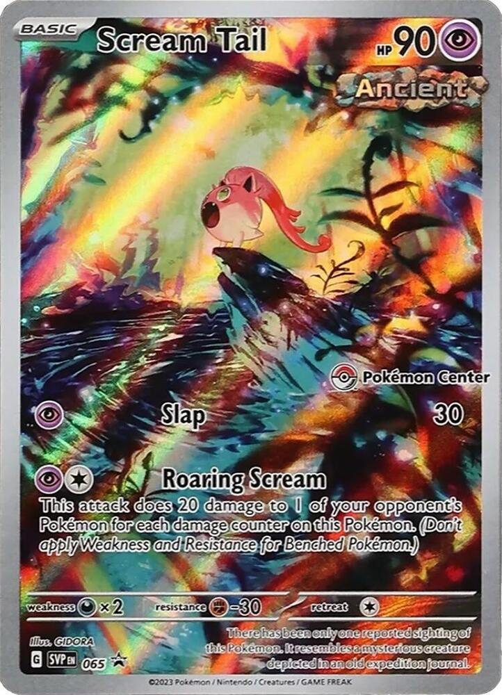 Scream Tail - 065 - Promo [Pokémon Center Exclusive] [svpmsp-065] [Ultra]