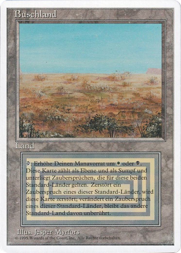 Scrubland - German [286] [Revised Edition] [Non-Foil]