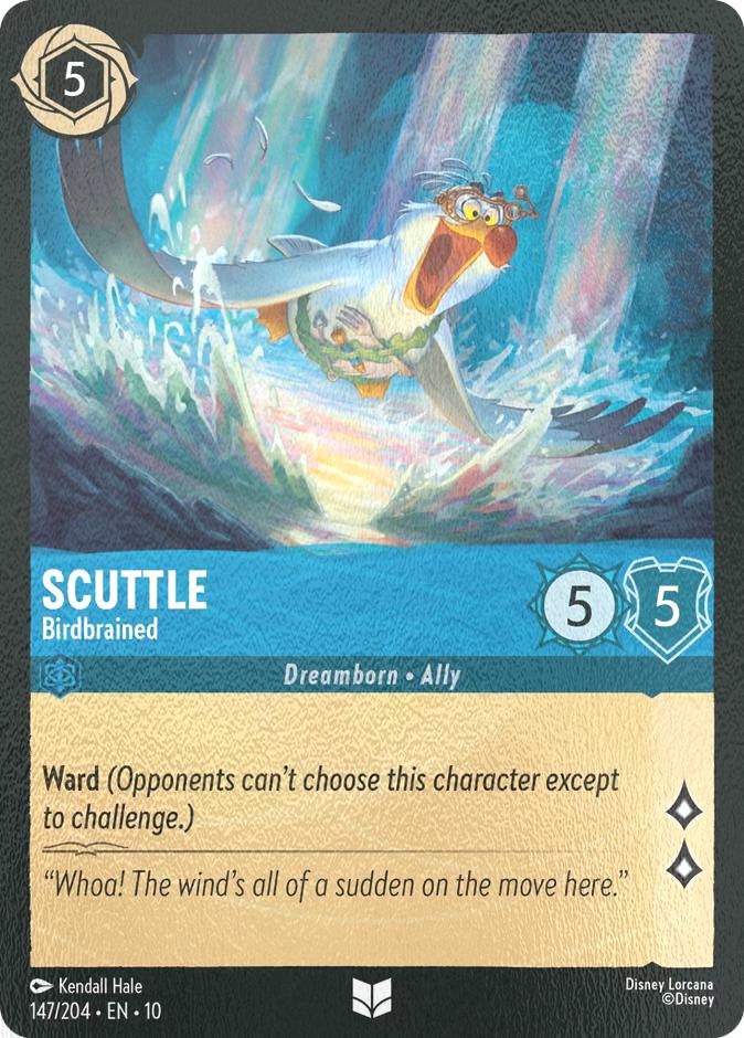 Scuttle - Birdbrained - 147/204 [Whispers in the Well] [Cold Foil]