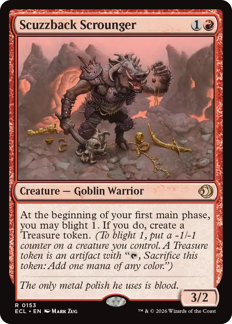 Scuzzback Scrounger [153] [Lorwyn Eclipsed] [Non-Foil]