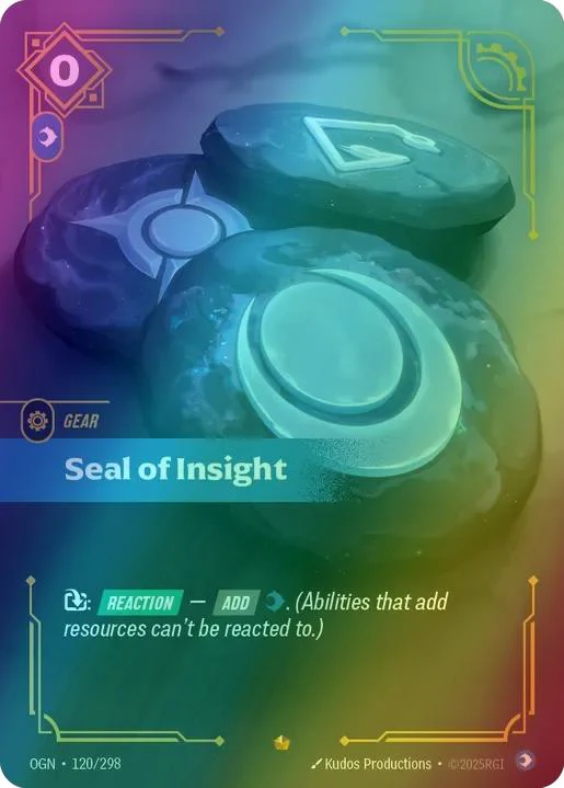 Seal of Insight - 120/298 [Origins] [Foil]