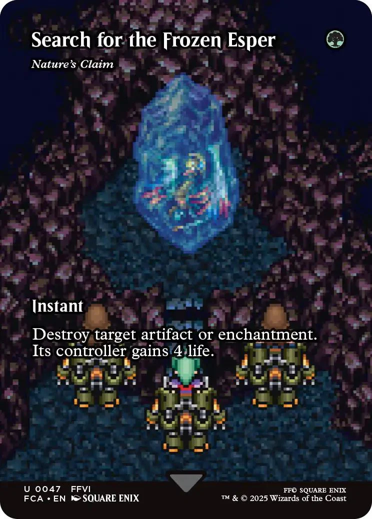 Search for the Frozen Esper - Nature's Claim [47] [Borderless] [FINAL FANTASY: Through the Ages] [Non-Foil]
