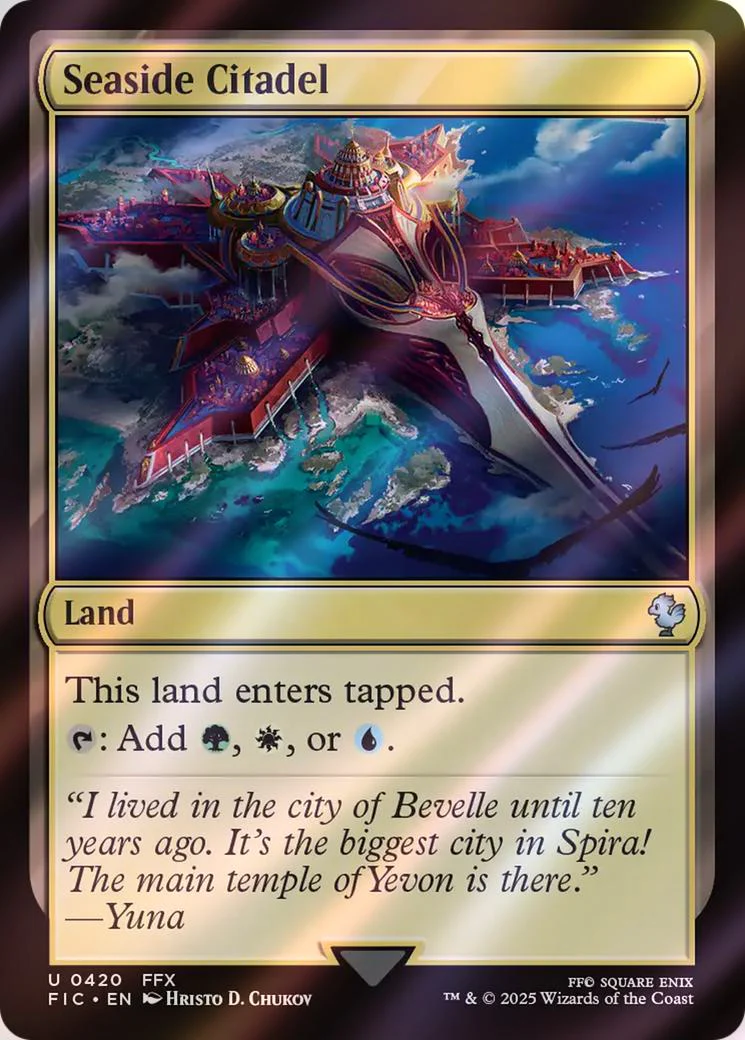Seaside Citadel [420] [FINAL FANTASY: Commander] [Surge Foil]