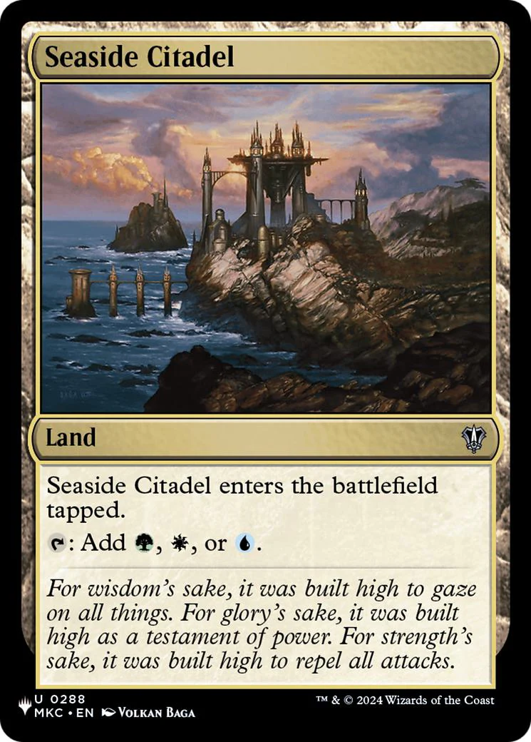 Seaside Citadel [MKC-288] [The List] [Non-Foil]