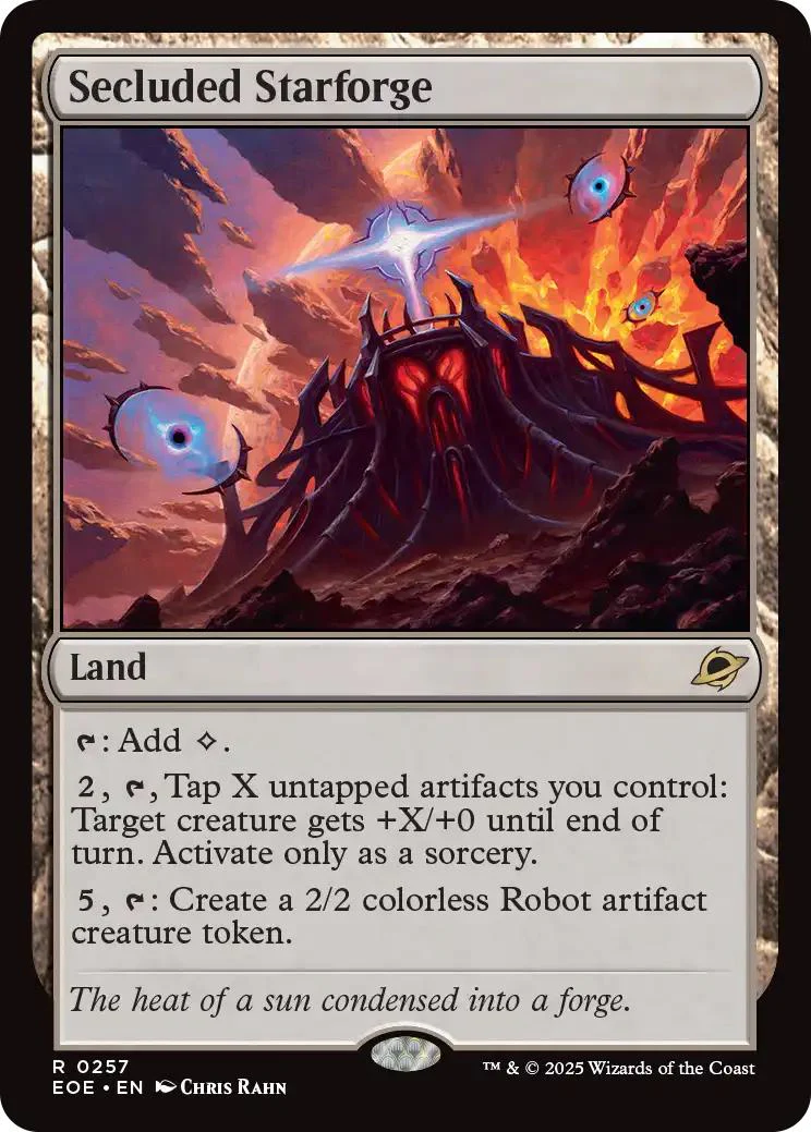 Secluded Starforge [257] [Edge of Eternities] [Non-Foil]
