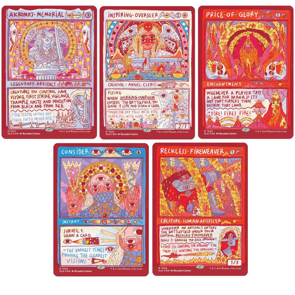 Secret Lair Drop Series - Burning Revelations - Foil Edition - Image 2