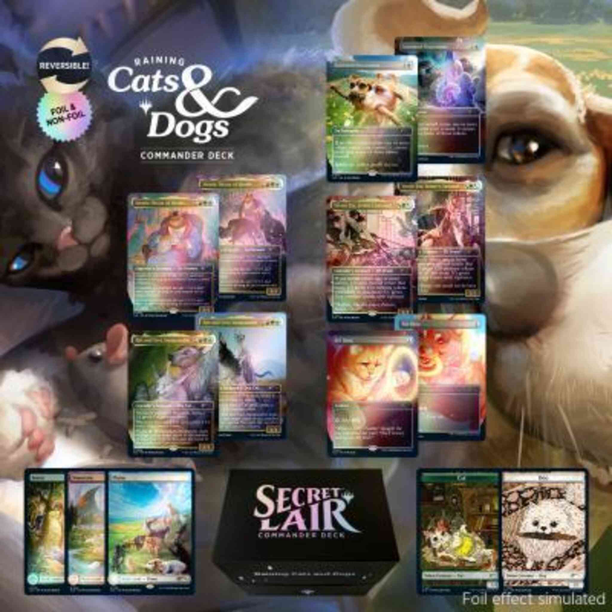 Secret Lair Drop Series - Commander Deck: Raining Cats and Dogs