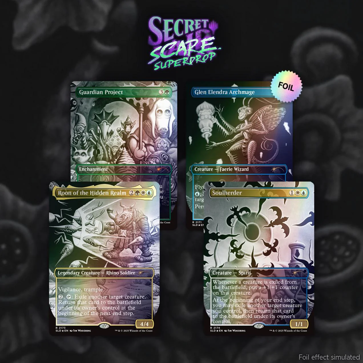Secret Lair Drop Series - Dreaming Darkly - Rainbow Foil Edition