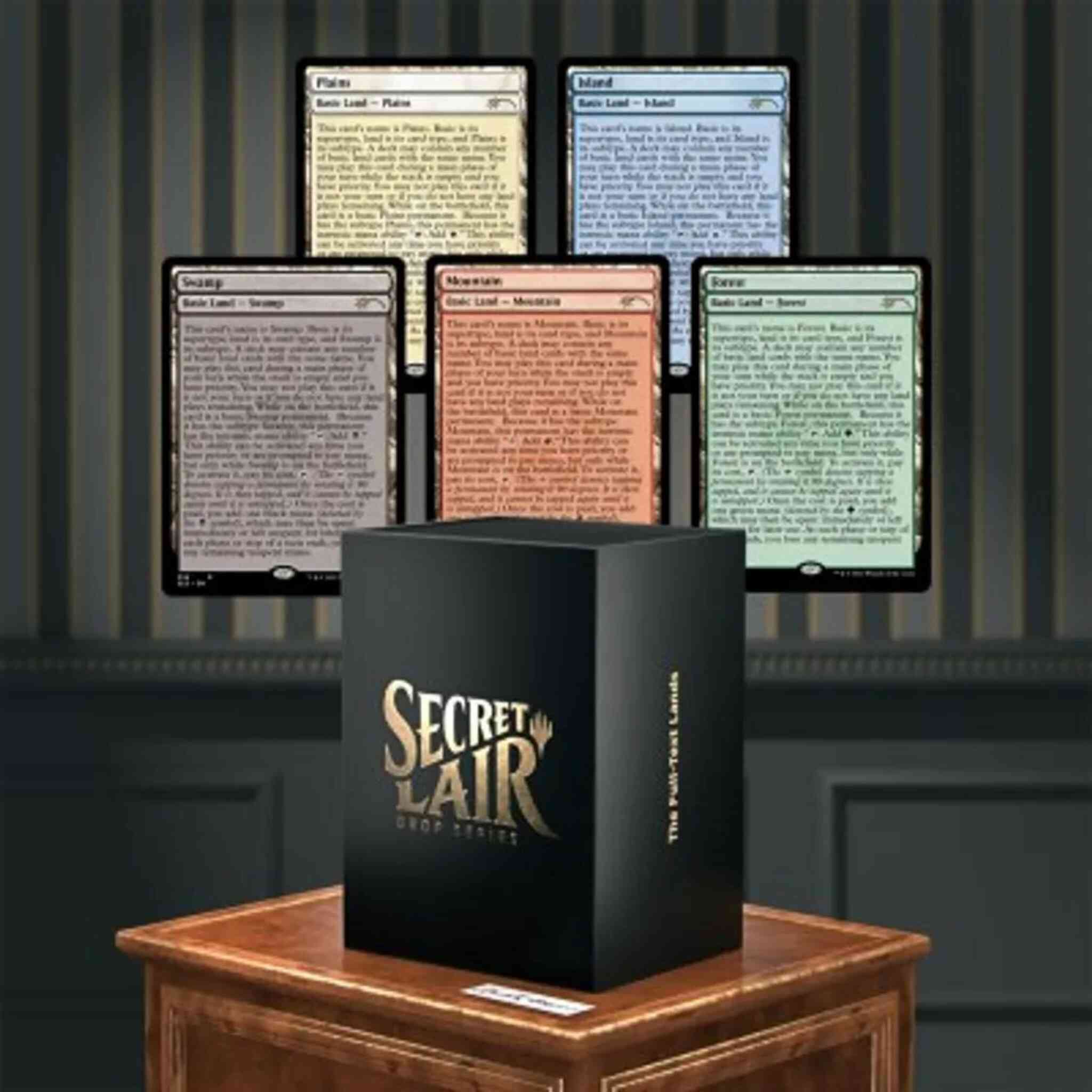 Secret Lair Drop Series - Full-Text Lands