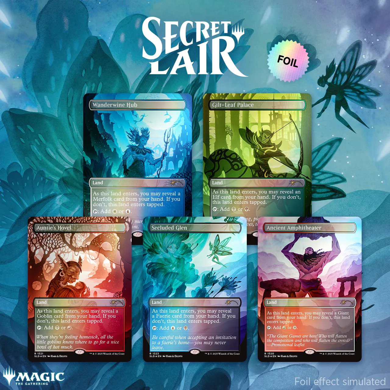 Secret Lair Drop Series - Lorwyn Lightboxes - Foil Edition