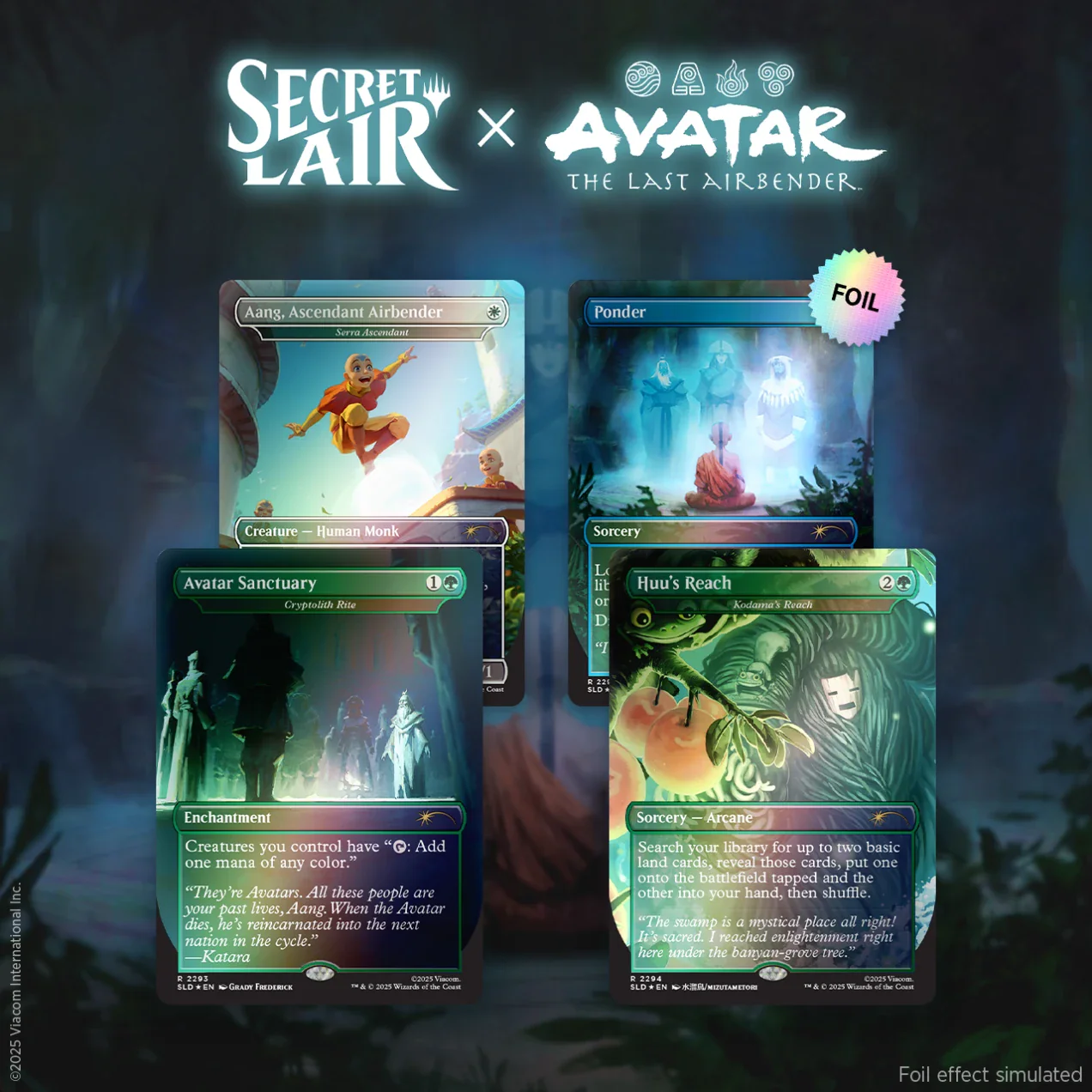 Secret Lair Drop Series - Secret Lair x Avatar: The Last Airbender | A Lot to Learn Foil Edition - Foil Edition