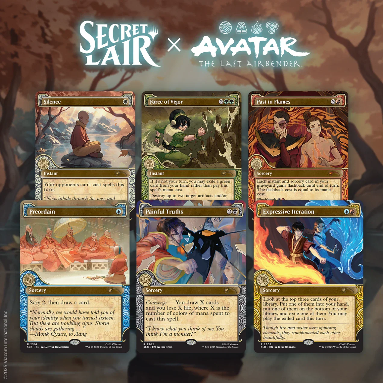 Secret Lair Drop Series - Secret Lair x Avatar: The Last Airbender | One with the Elements