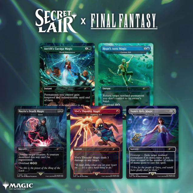 Secret Lair Drop Series - Secret Lair x FINAL FANTASY: Grimoire