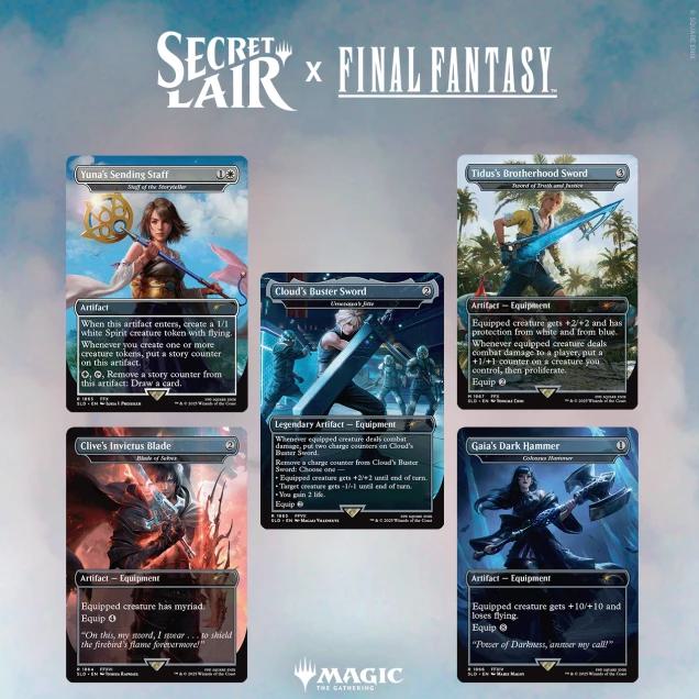 Secret Lair Drop Series - Secret Lair x FINAL FANTASY: Weapons