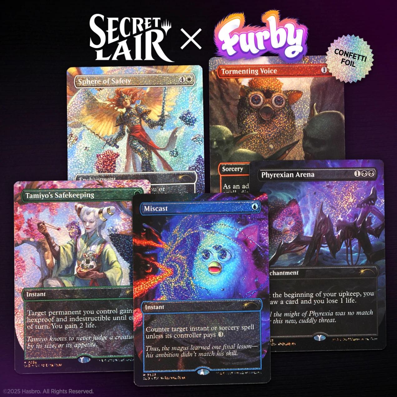 Secret Lair Drop Series - Secret Lair x Furby: The Gathering - Confetti Foil Edition