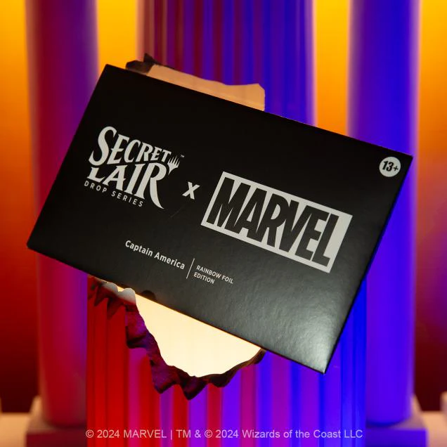 Secret Lair Drop Series - Secret Lair x Marvel's Captain America - Foil Edition