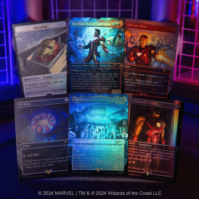 Secret Lair Drop Series - Secret Lair x Marvel's Iron Man - Foil Edition - Image 2