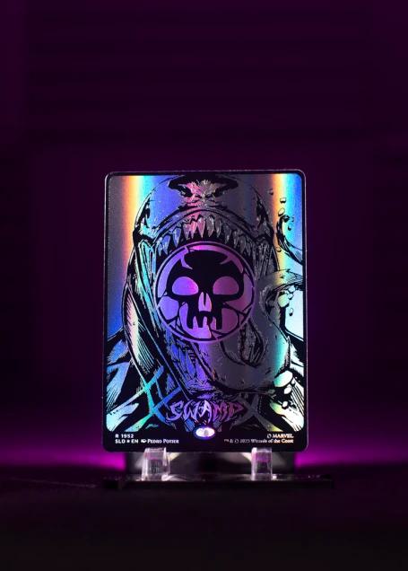 Secret Lair Drop Series - Secret Lair x Marvel's Spider-Man: Mana Symbiote - Raised Foil Edition - Image 2